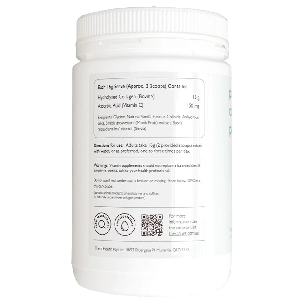 pure collagen peptides + c - therapure